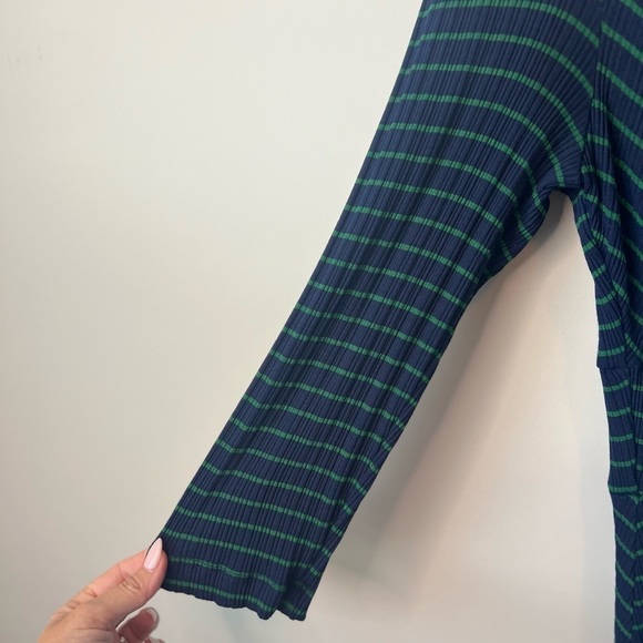 Anthropologie Maeve Flores striped midi dress size XL / nwot - Picture 11 of 14